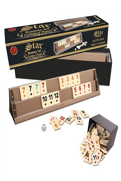 minik shop Gold Pearl Okey Set 43 cm