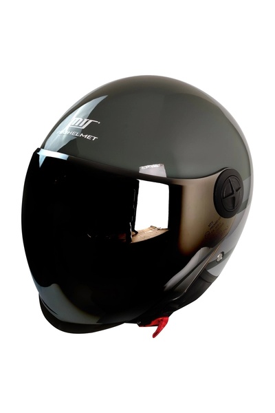 Genel Markalar KASK FX-101 PARLAK GRİ/NARDO ÇENESİZ