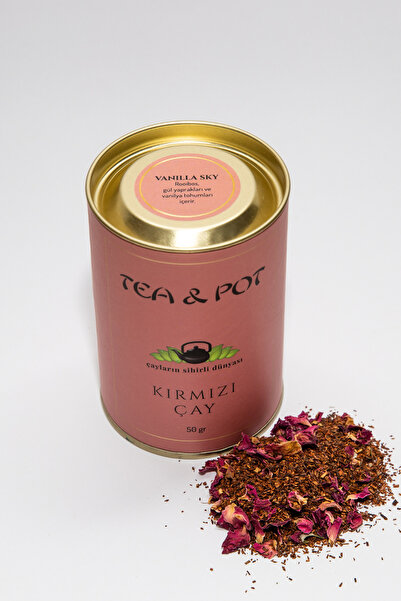 Tea&Pot Vanilla Sky 50 Gr. - Vanilyalı Rooibos Çayı