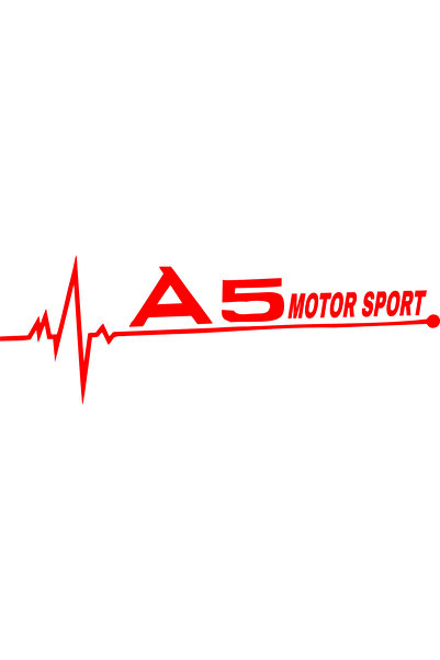Birim Matbaa A5 Motor Sport Auto Sticker(30X10 cm)