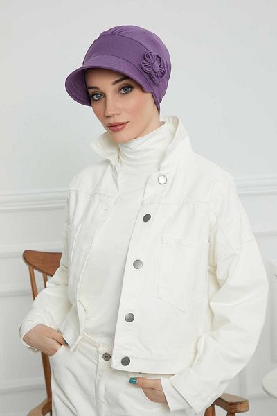 Aisha's Design Flower Accessory Brim Hat - Bonnet, B-72