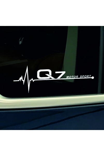 Birim Matbaa Q7 Motor Sport Auto Sticker(30X10 cm)