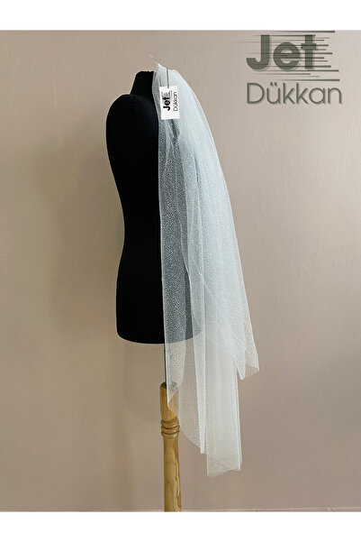 JetDukkan Διπλό Φιλικόριχο Πανέμορφο Πέπλο με Αστραφτερό Σχέδιο – Εκθαμβωτική...