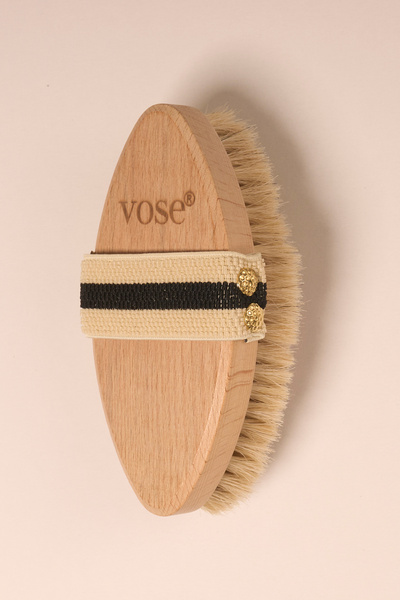 Vose Anti-Cellulite Body Cream + Horsehair Cellulite Brush (Lotus)