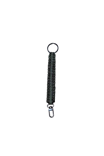 moonparacord سلسلة مفاتيح باراكورد باللون الأخضر الكاكي