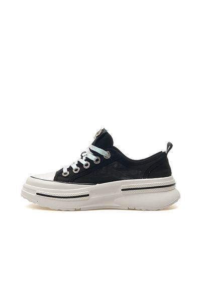 Guja Women's Sneakers with Stone Detail - Casual Shoes, Black, 25Y389 Z