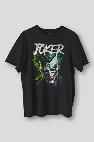 Kendim Seçtim Μπλουζάκι Joker Psychopath Laugh Dark - Βαμβακερό μπλουζάκι με ...