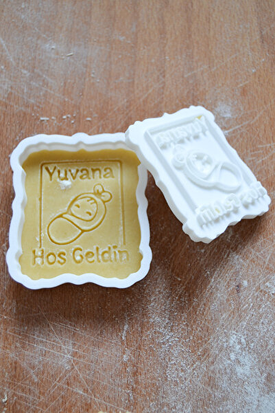 Neşvü Nema Yuvana Hoşgeldin (KIZ BEBEK) Kurabiye Kalıbı