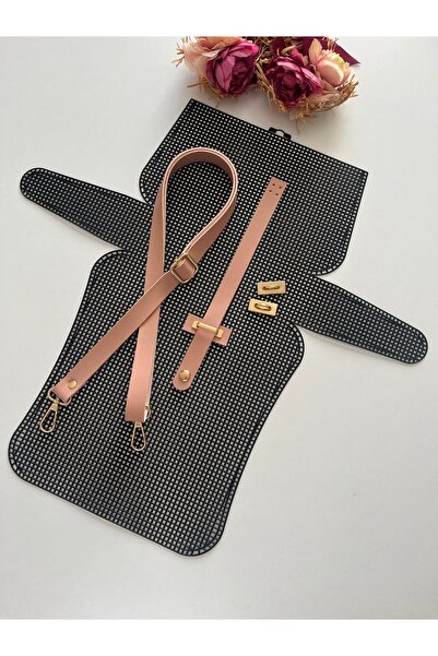 zg hobi aksesuar Knitted Bag Kit - Canvas Bag Kit