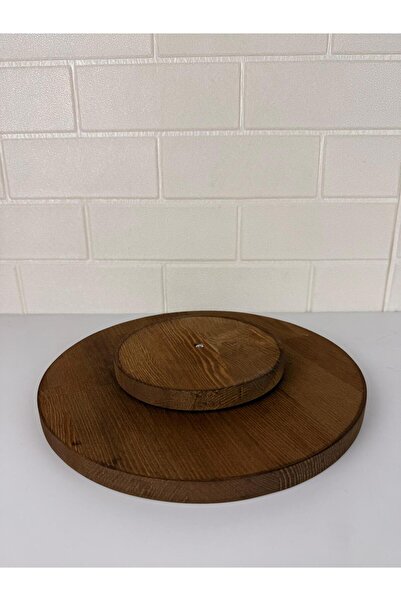 Mirilliahome 7-Piece Wooden Presentation Plate and Cheese Plate Set - Stylish Design