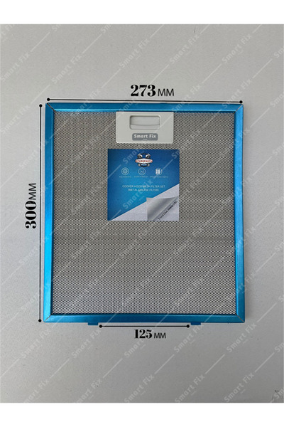 Ozba Ticaret 273x300 Mm Aspiratör & Davlumbaz Tel Yağ Filtresi 27,3x30 Cm