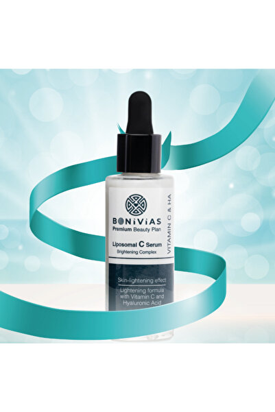 BONİVİAS مصل العناية المضاد للعيوب بفيتامين C وحمض الهيالورونيك من بونيفياس