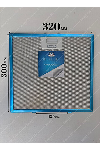 320x300 Mm | Aspiratör & Davlumbaz Tel Yağ Filtresi | Model: 9197062313 - 184756 - 1006966 | 32x30