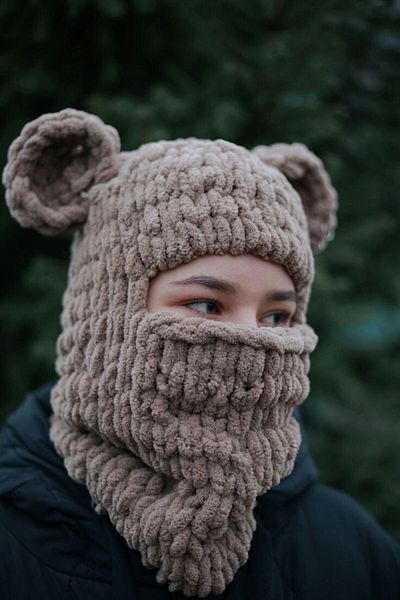 SMYY Puffy Balaclava Hat