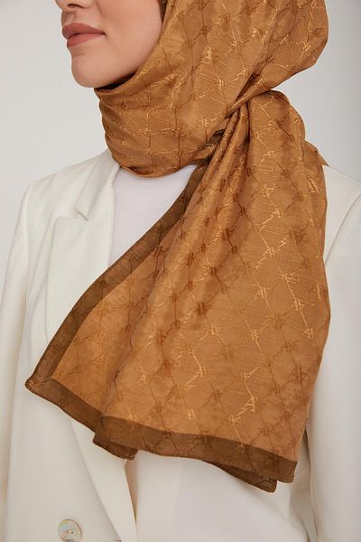 Armine Trend Violet Shawl - 1 - Copper 74
