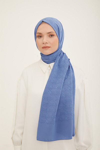 Armine Şal Capri Trend - 2 - Albastru denim 05