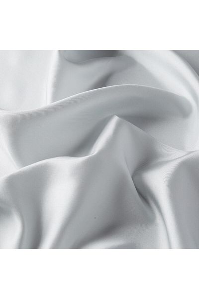 ipekevi Μεταξωτό μαντίλι Twill - Signature - Ice White