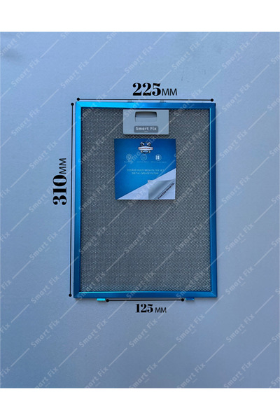 Ozba Ticaret 225x310 Mm Aspiratör & Davlumbaz Tel Yağ Filtresi 22,5x31 Cm