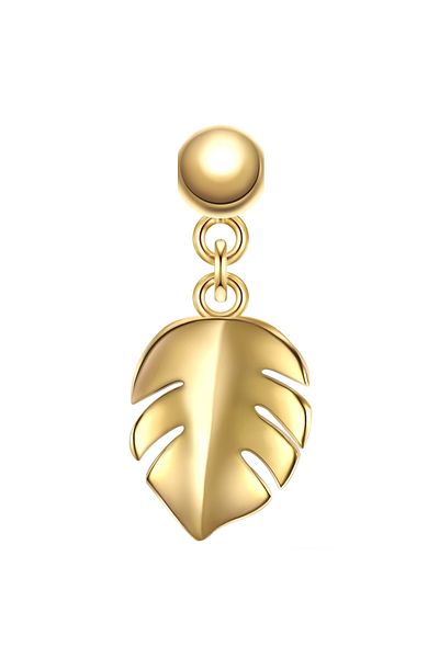 Glanzstücke München Silbercharm Charm Sterling Silber gelbgold