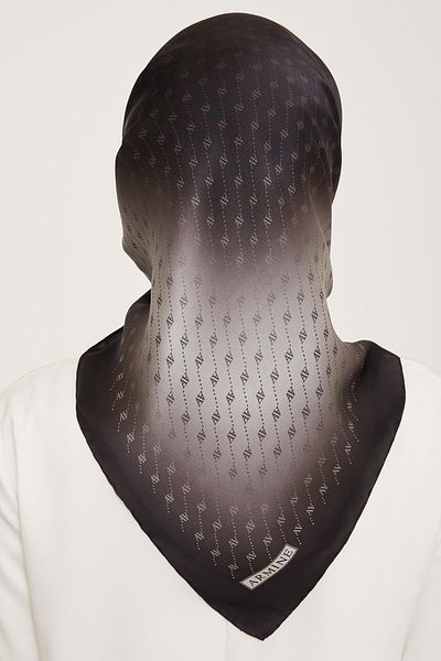 Armine Μεταξωτό Φουλάρι 2024 Χειμώνας - 9003-08 Twill