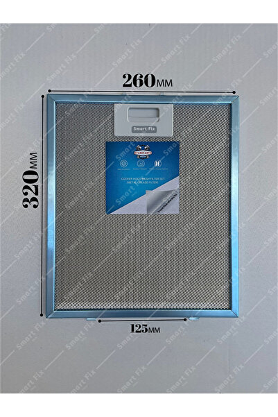 Ozba Ticaret 260x320 Mm | Aspiratör & Davlumbaz Tel Yağ Filtresi | Model: 404...