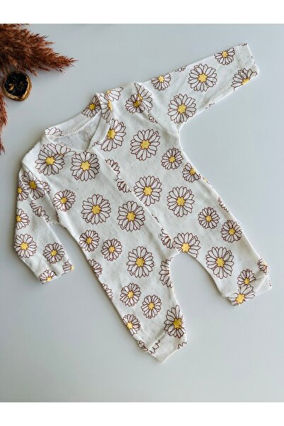 minço bebe رومبير للفتيات حديثي الولادة مطبوع عليه ديزي بدون حذاء 100% قطن قا...