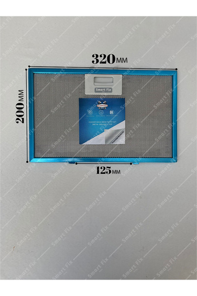 Ozba Ticaret 320x200 Mm | Aspiratör & Davlumbaz Tel Yağ Filtresi | Model: 110...