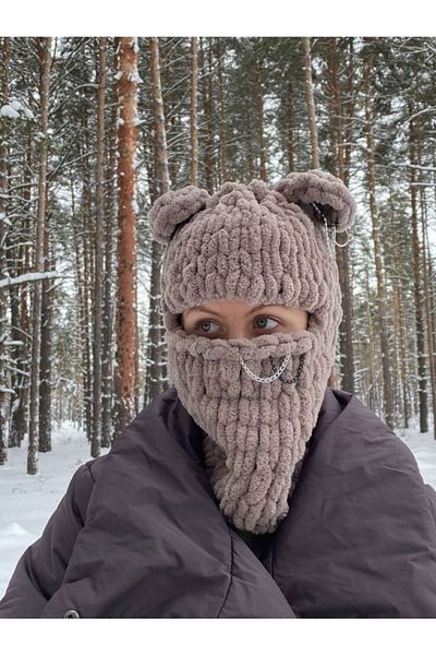 SMYY Puffy Balaclava Hat