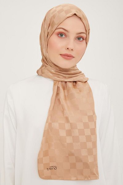 Armine Trend Diamond Shawl - 2 - Καμήλα 4662