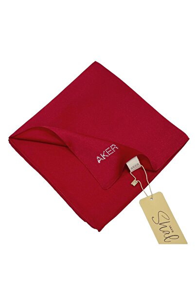 Aker Kristal Eşarp - Kırmızı 942