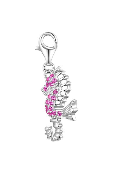 Rafaela Donata Silbercharm Charm Sterling Silber Zirkonia pink
