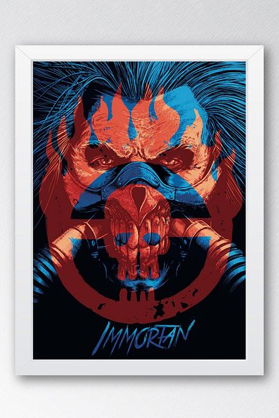 Saturn Pictură înrămate de Mad Max Immortan - Pictură poster de film Crazy Max