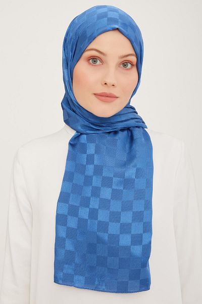 Armine Trend Diamond Shawl - 2 - Albastru 3218