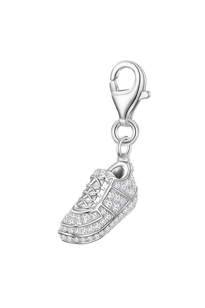 Glanzstücke München Silbercharm Charm Sterling Silber Zirkonia weiß