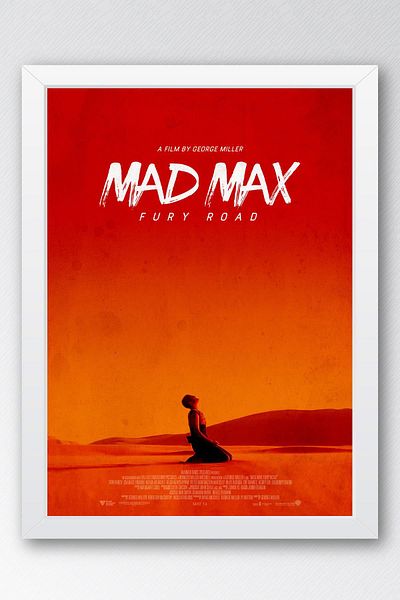 Saturn Pictură înrămată Mad Max Fury Road - Pictură poster film Crazy Max