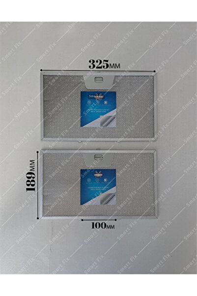 325x190 Mm | Aspiratör & Davlumbaz Tel Yağ Filtresi | Model: 9140120131 - 133.0018.470 | 32,5x19 Cm