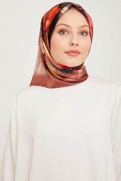 Armine Μεταξωτό Φουλάρι 2024 Χειμώνας - 9001-51 Twill