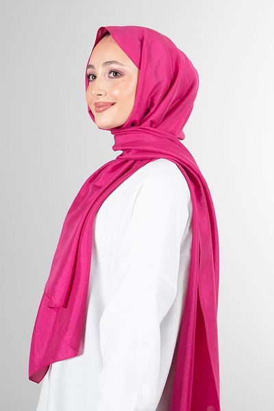 HAREM SCARF شال بريسا فوال - فوشيا