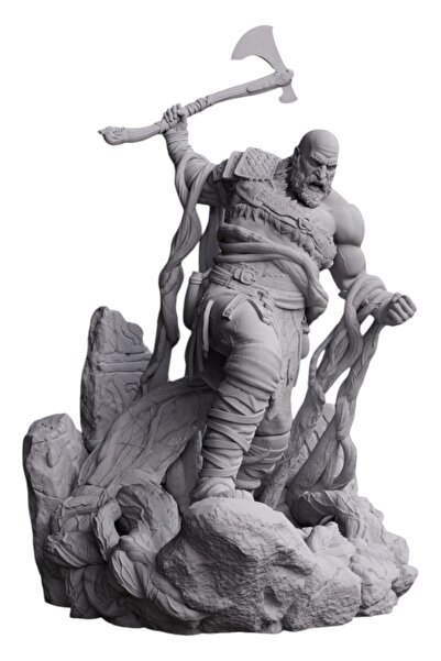 Miyazaki Premium Kratos Figürü | God of War Koleksiyonu