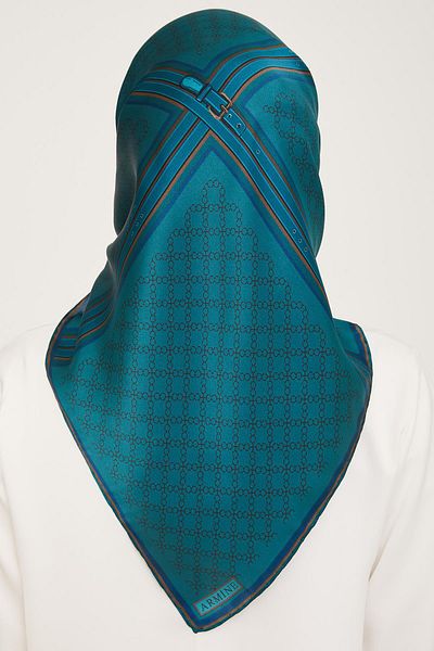 Armine Silk Scarf 2024 Winter - 9054-05 Twill
