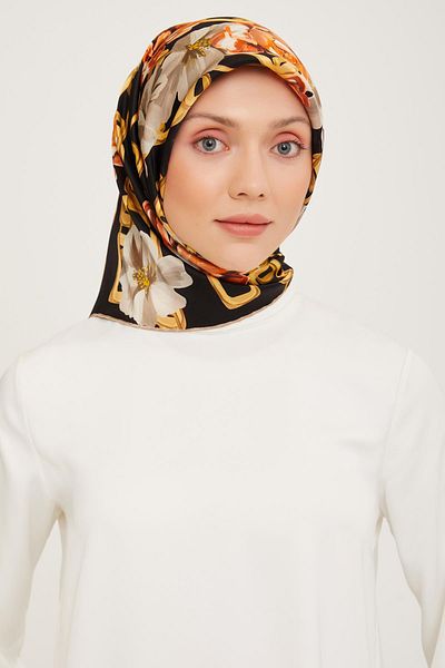 Armine Μεταξωτό Φουλάρι 2024 Χειμώνας - 9034-02 Twill