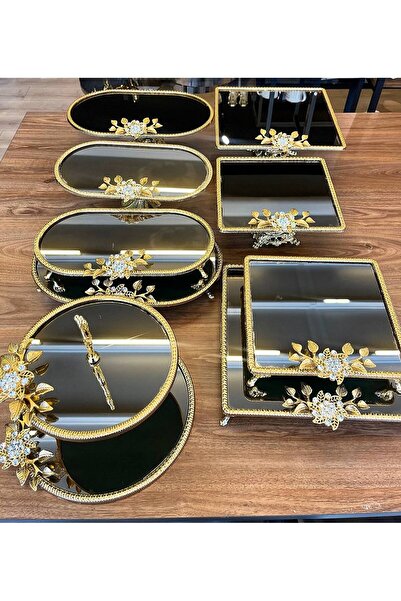 Eslim Takım 9 parça   Metal cam