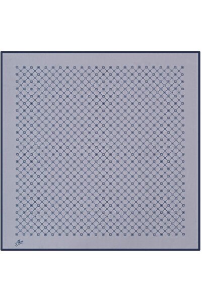 Aker Twill Eşarp - 7857795-925 Metalik Mavi