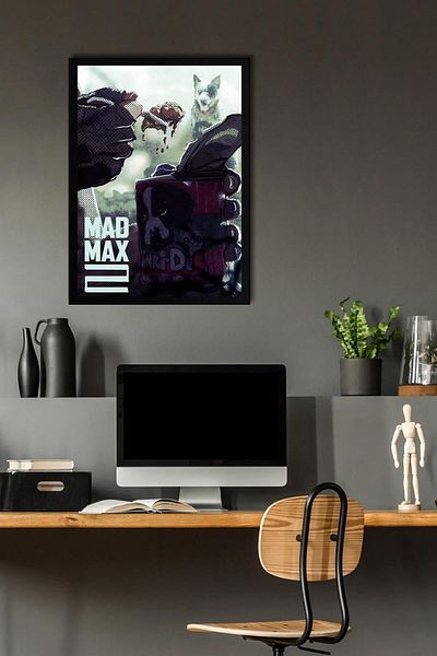 Saturn Pictură înrămată Mad Max - Pictură poster film Crazy Max