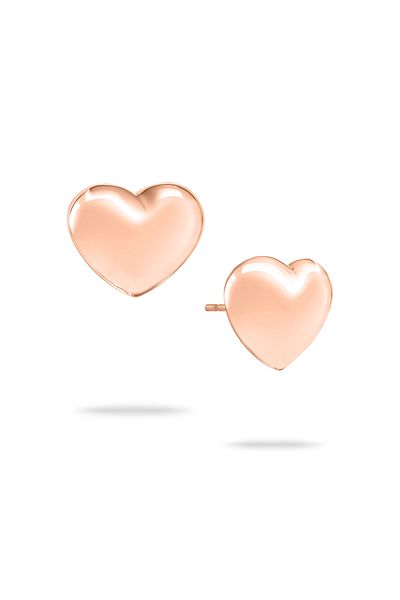 Echtzeit Ohrringe Ohrstecker - Puffy Heart