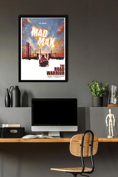 Saturn Mad Max The Road Warrior Pictură înrămate - Pictură poster film Crazy Max