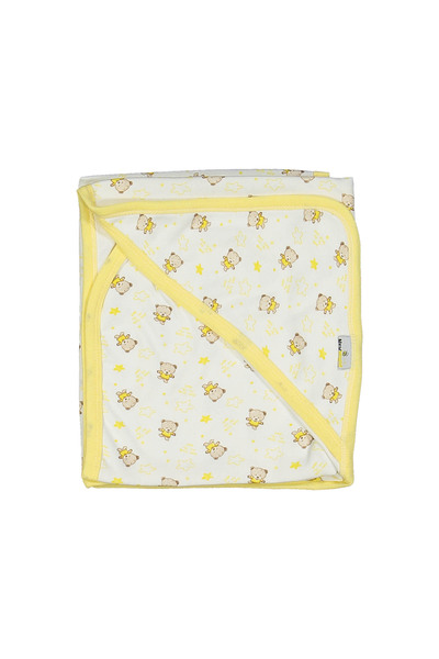 Baby Bakkal Baby Blanket 2 Pcs Unisex 0/24 Months 80*90 Single Layer Combed Combed Hooded Blanket