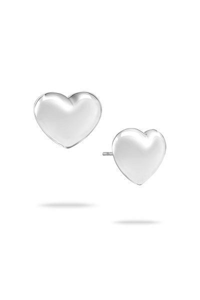 Echtzeit Ohrringe Ohrstecker - Puffy Heart