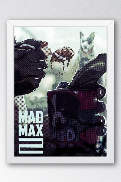 Saturn Pictură înrămată Mad Max - Pictură poster film Crazy Max