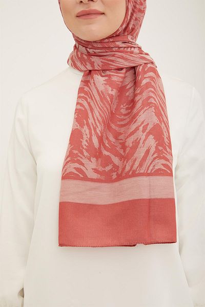 Armine Trend Acacia Shawl - 2 - Coral 22031